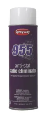 Sprayway 955 Anti-Static Spray 20 oz, PACK(12 EA)