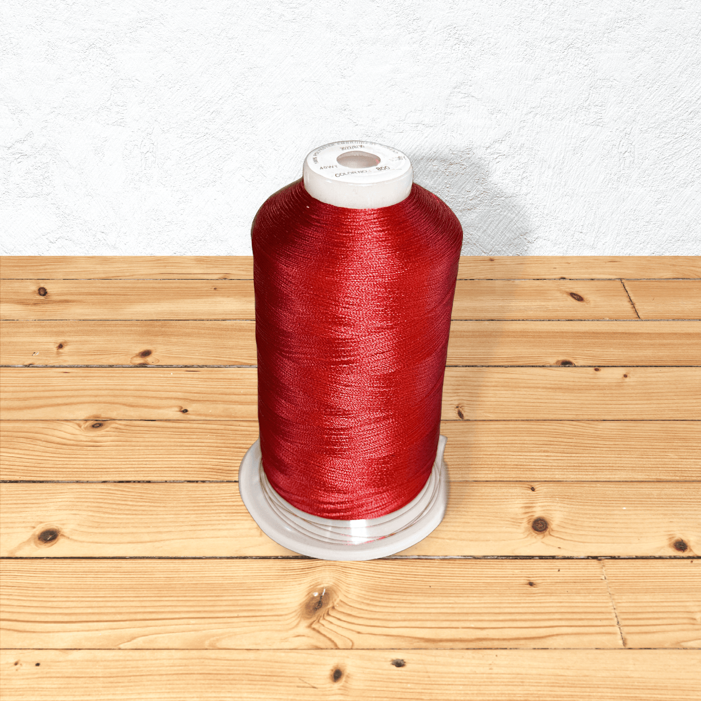 50 cones 5000m Red embroidery thread