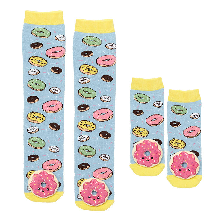 Messy Moose Socks, Donut
