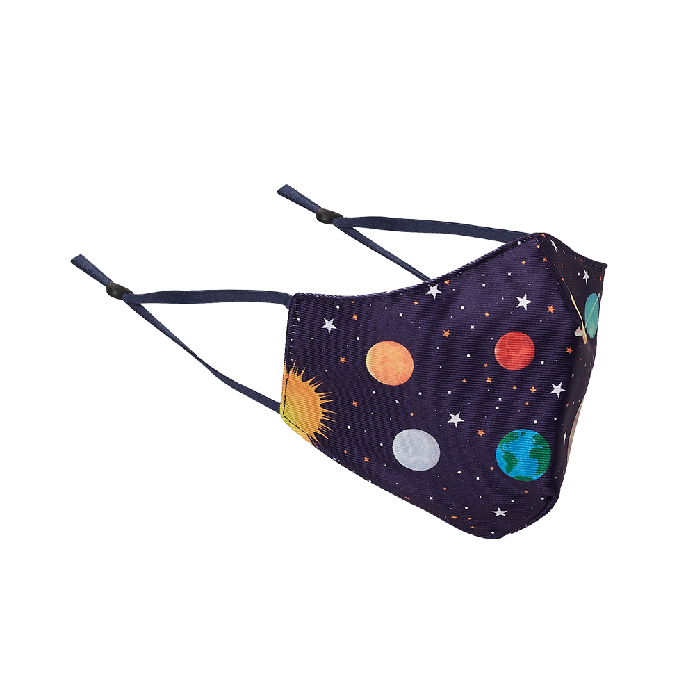 Solar System Kids Face Mask