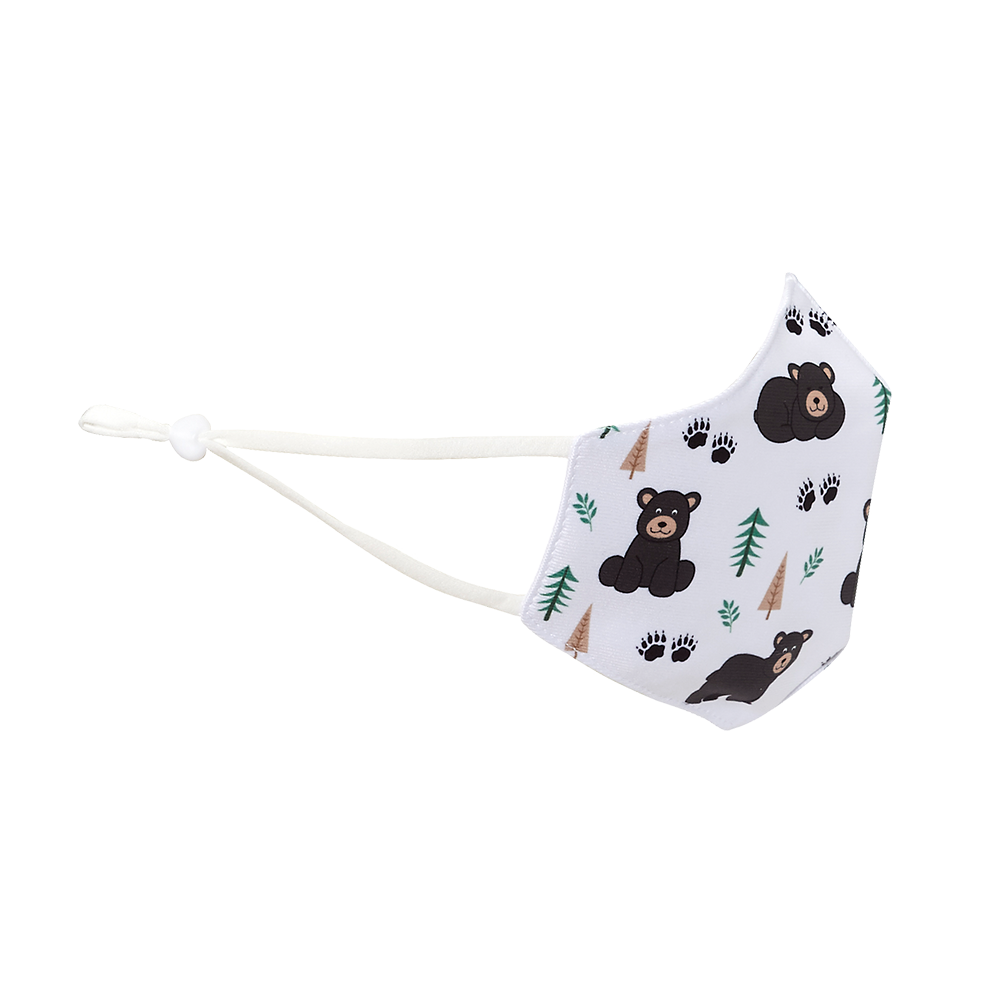 Black Bear Kids Face Mask