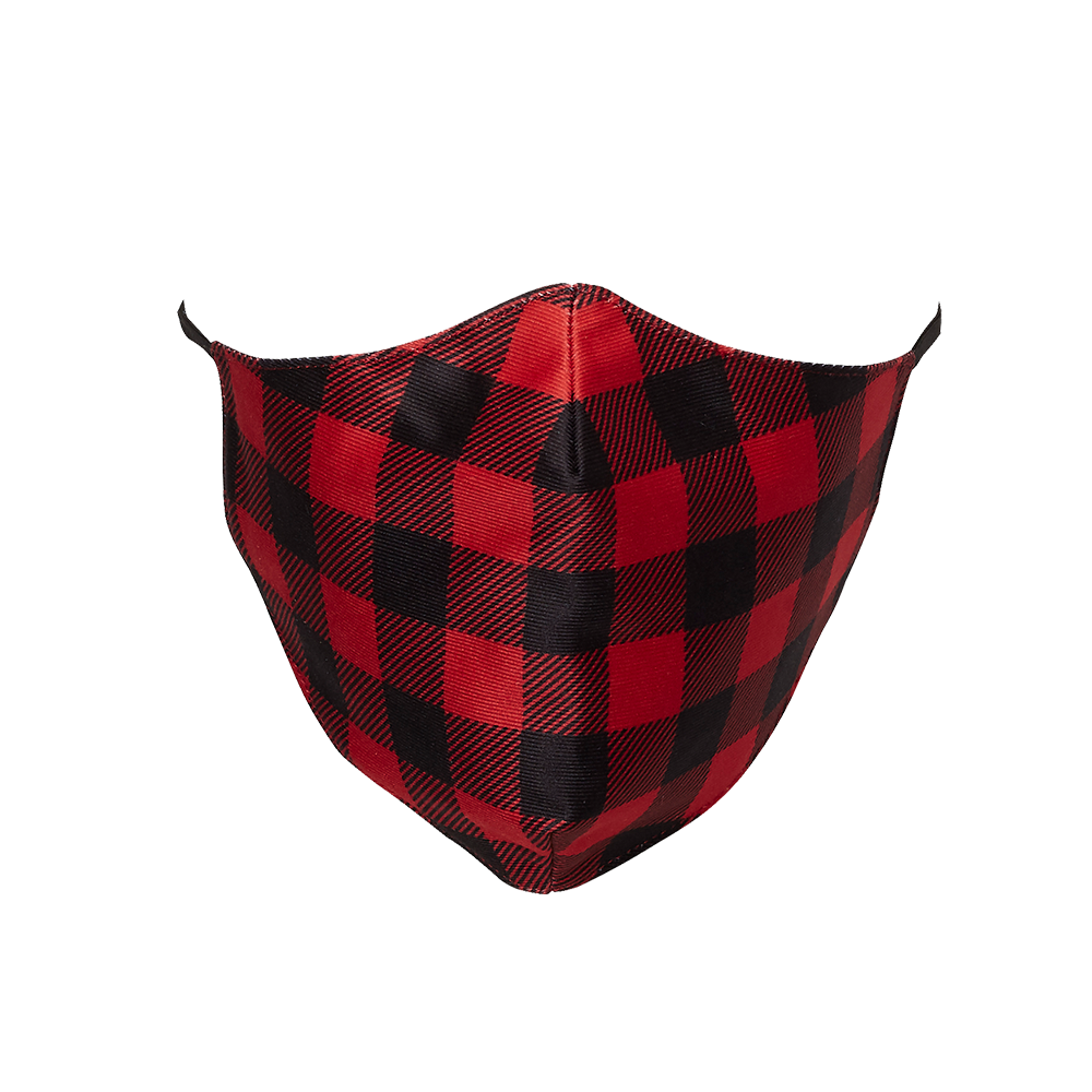 Plaid Adult Face Mask
