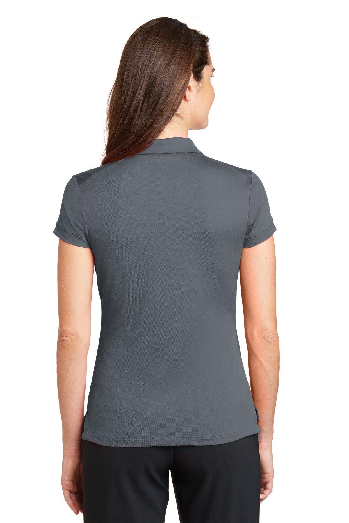 Nike Ladies Dri-FIT Solid Icon Pique Modern Fit Polo