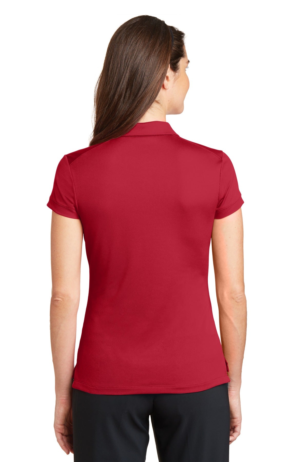 Nike Ladies Dri-FIT Solid Icon Pique Modern Fit Polo