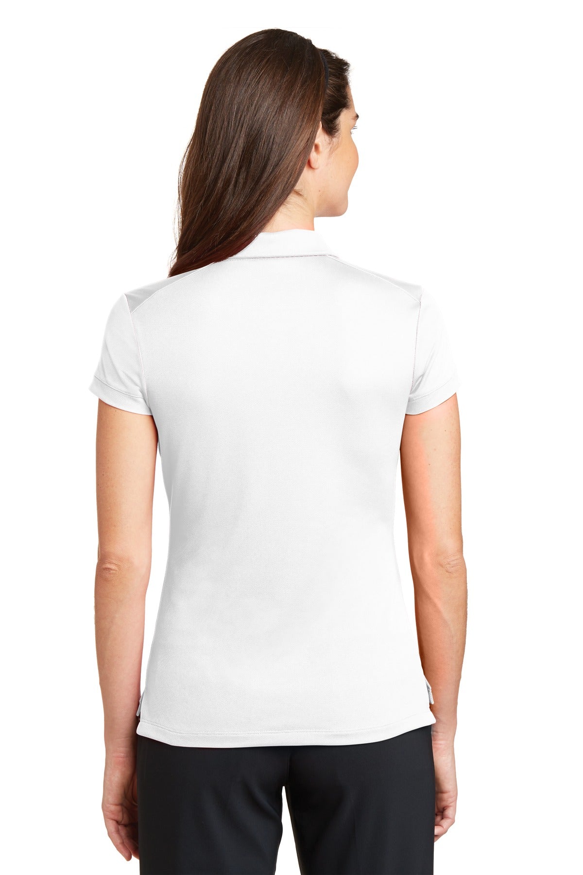 Nike Ladies Dri-FIT Solid Icon Pique Modern Fit Polo