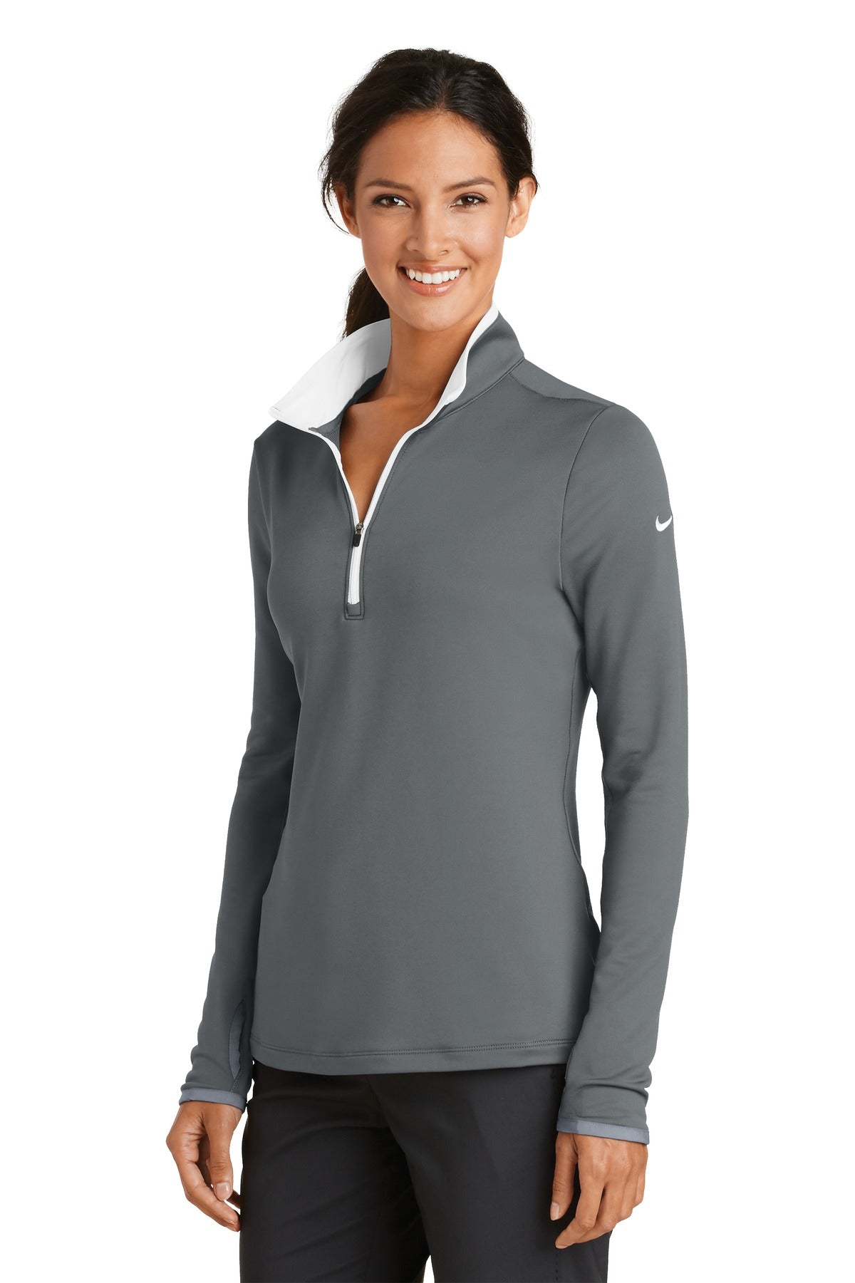 Nike Ladies Dri-FIT Stretch 1/2-Zip Cover-Up