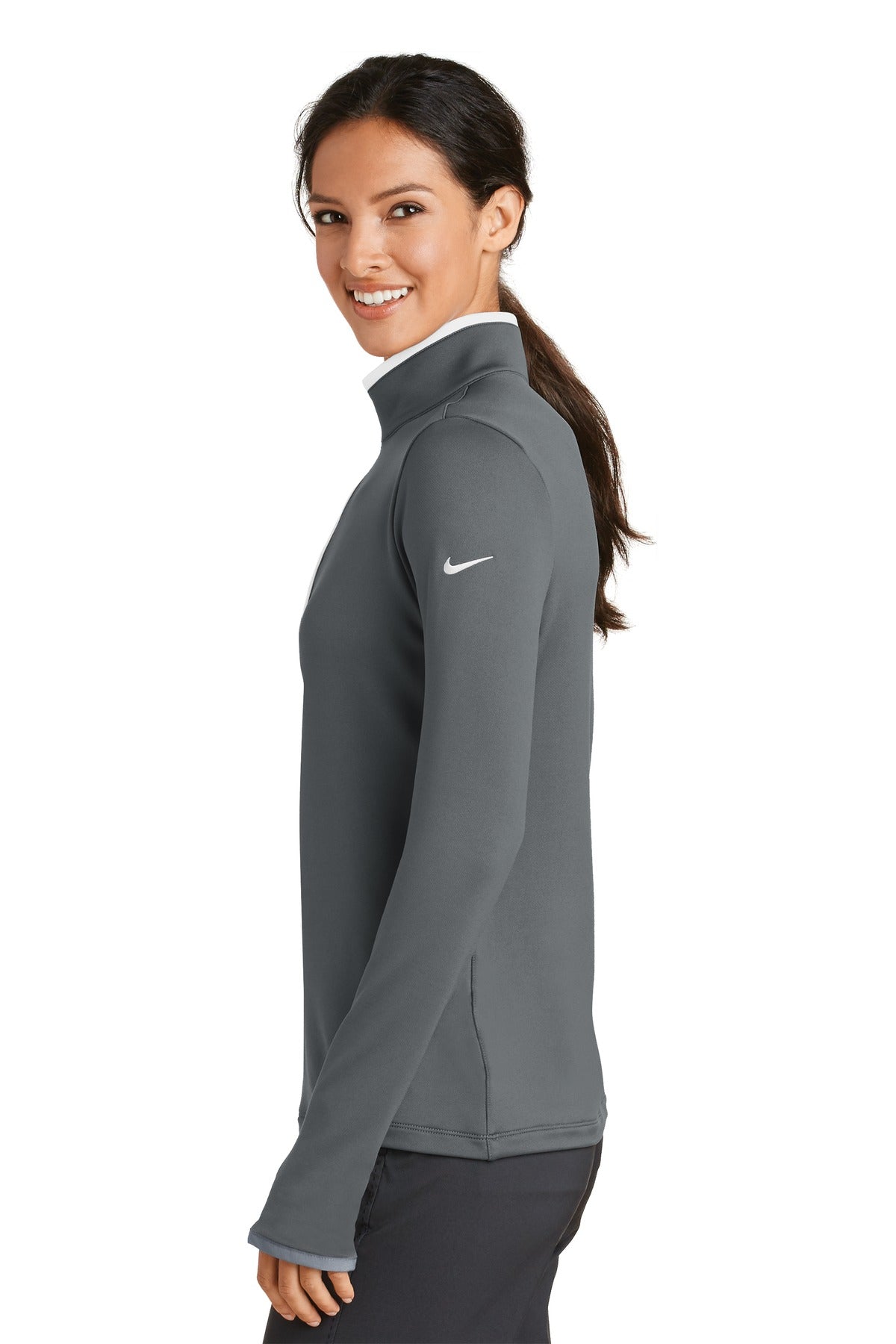 Nike Ladies Dri-FIT Stretch 1/2-Zip Cover-Up
