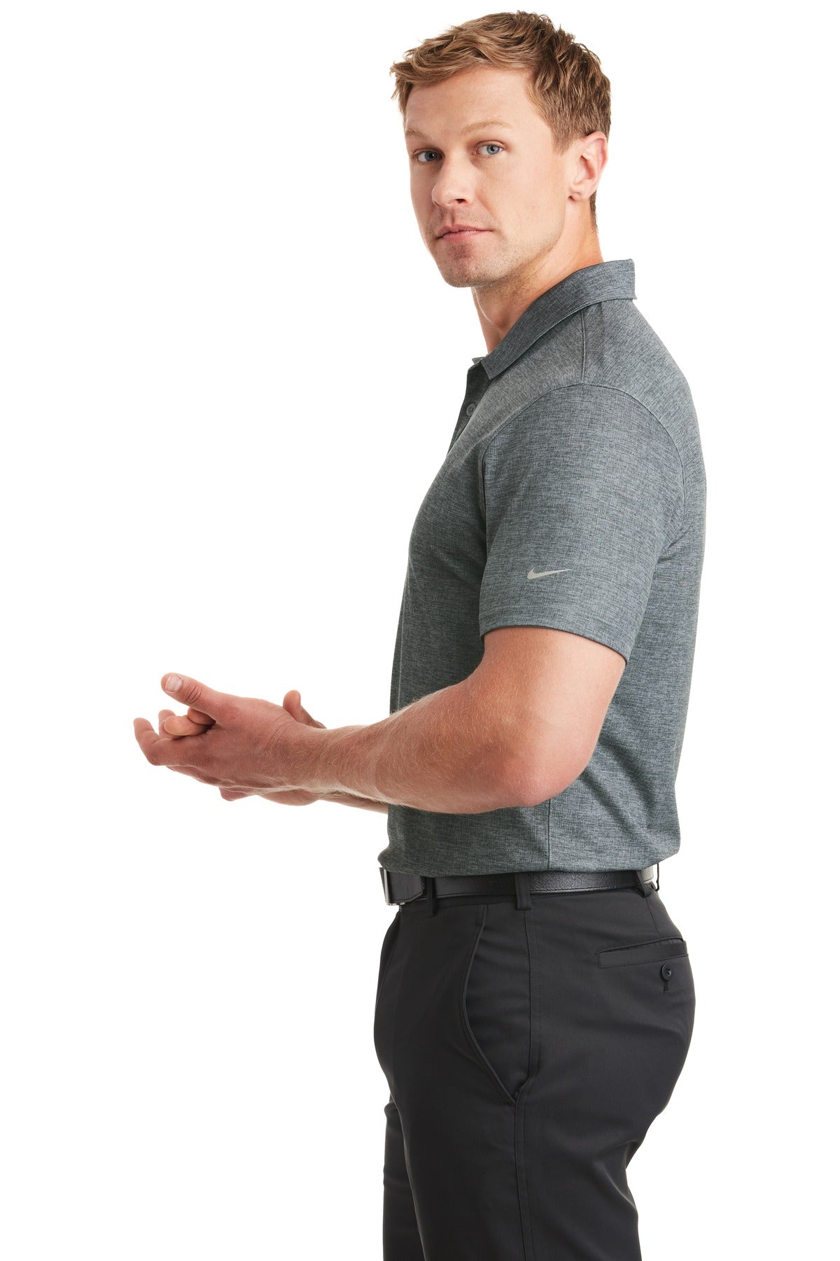 Nike Dri-FIT Crosshatch Polo