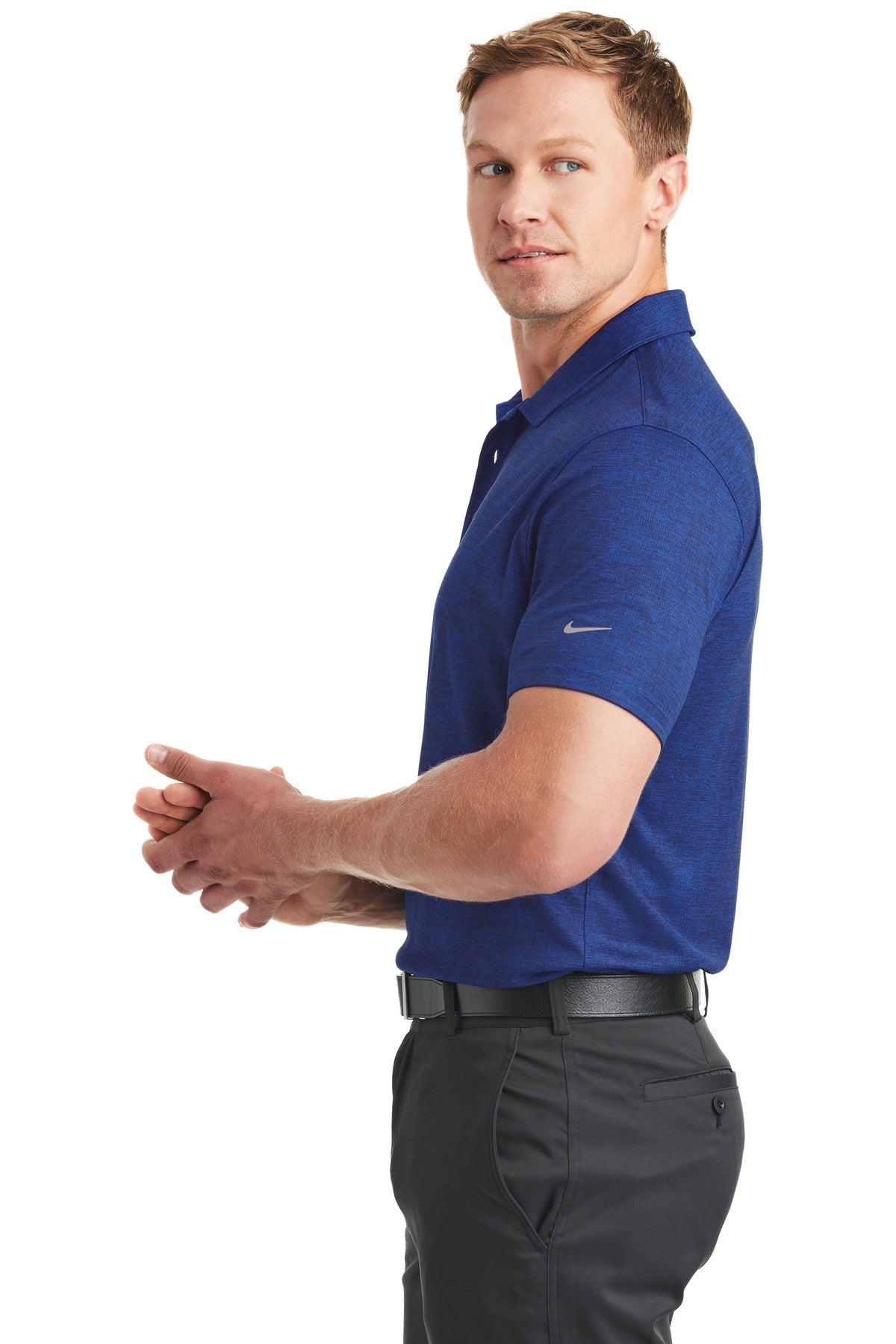 Nike Dri-FIT Crosshatch Polo
