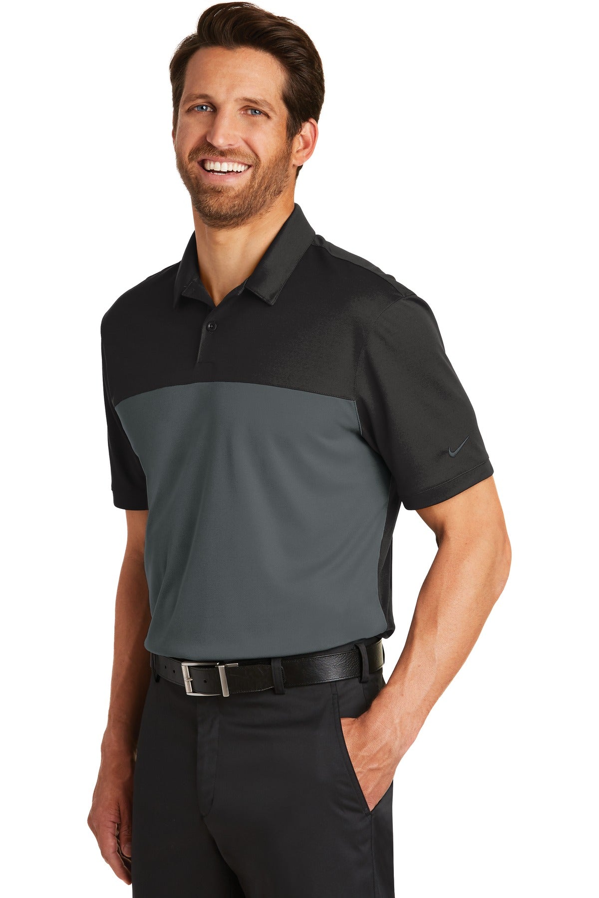 Nike Dri-FIT Colorblock Micro Pique Polo