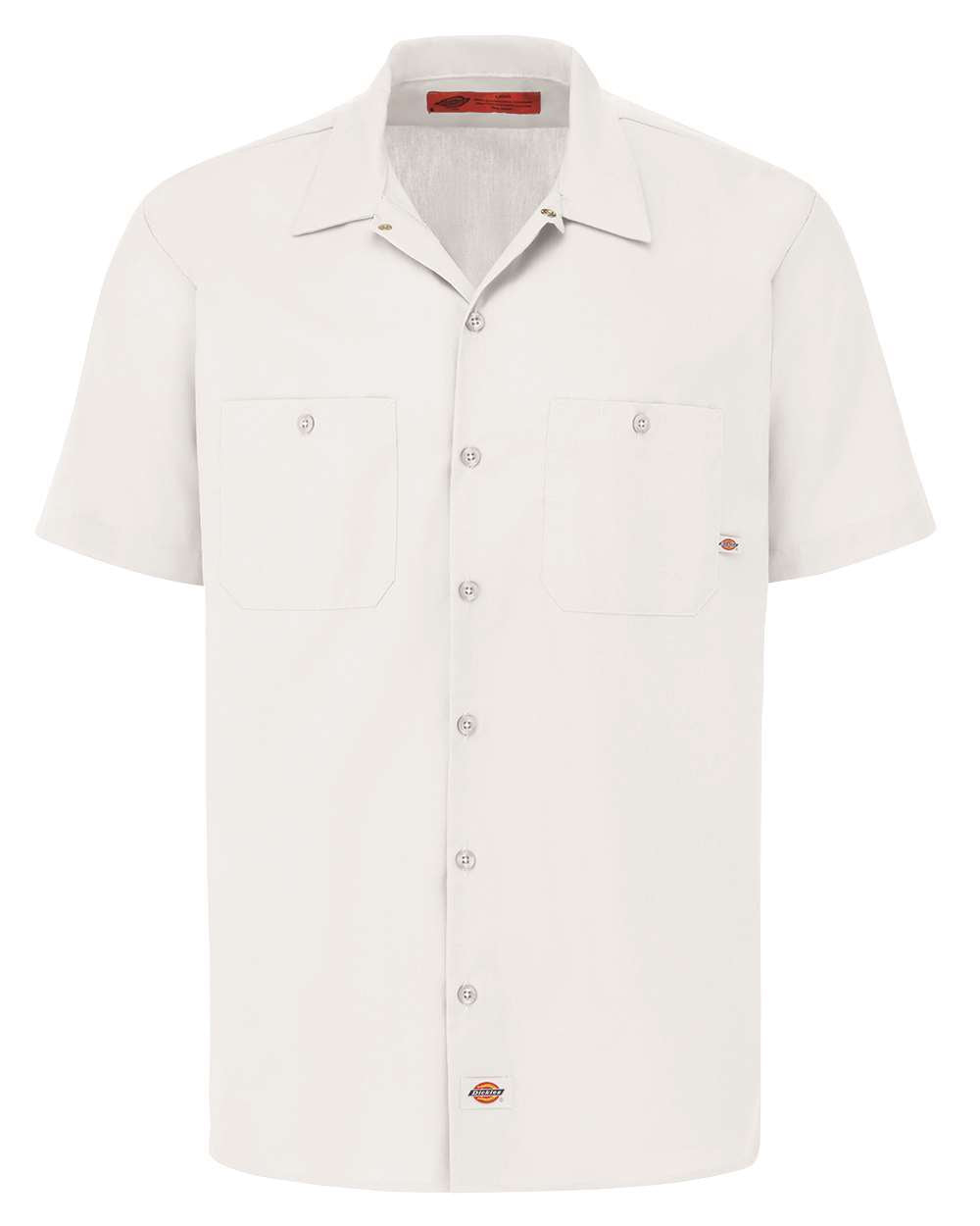 Dickies Embroidered Short Sleeve Work Shirt (Rinsed Navy Crosshatch) –  Centre