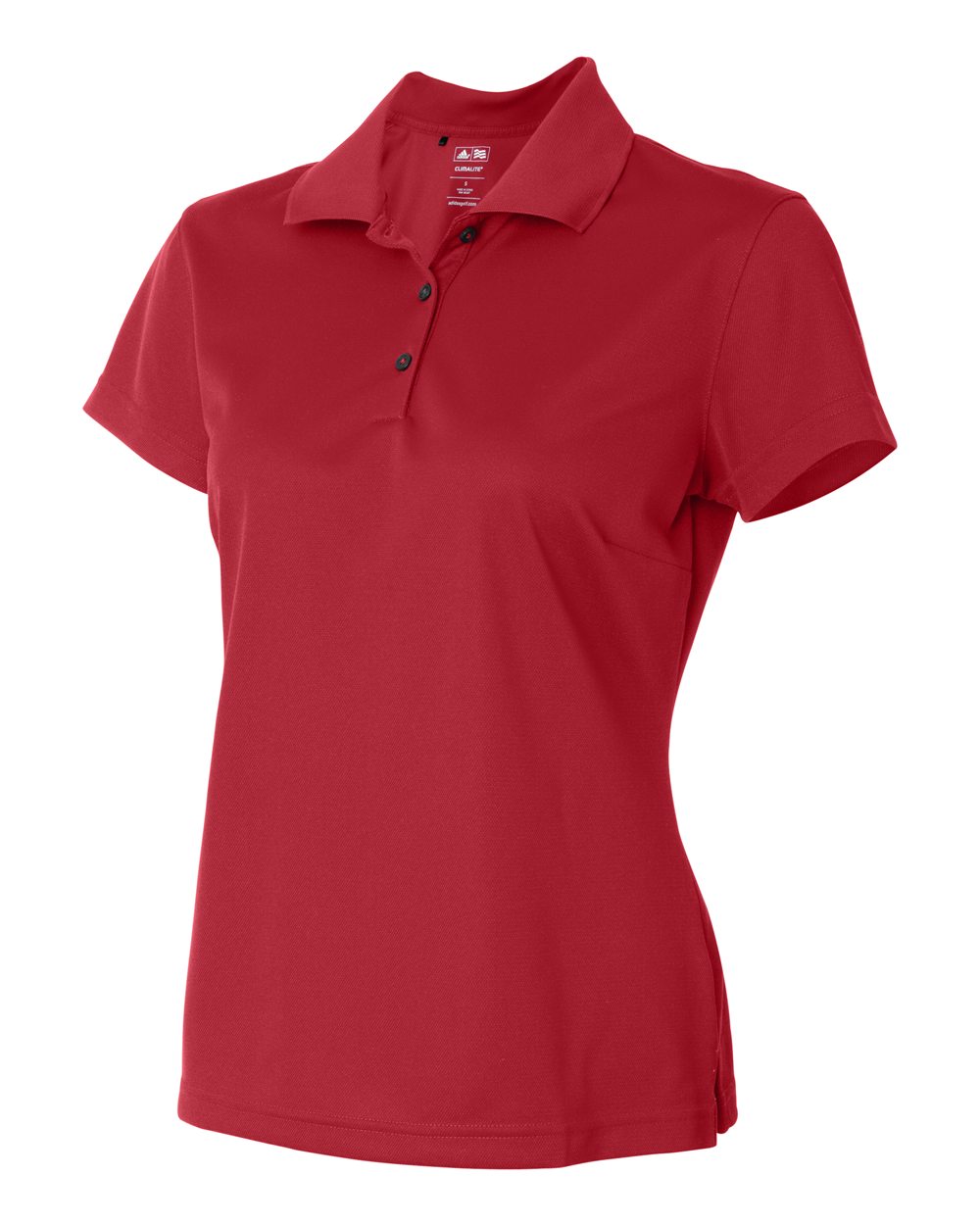 Adidas A131 Women's Basic Sport Shirt - Power RedWhite