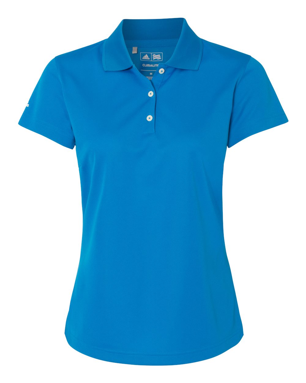Adidas A131 Women's Basic Sport Shirt - Shock Blue White