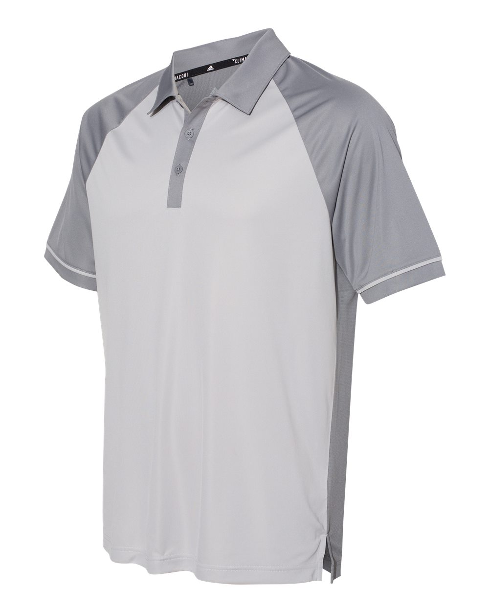 Adidas A207 Jacquard Raglan Sport Shirt - Grey Two Grey Three