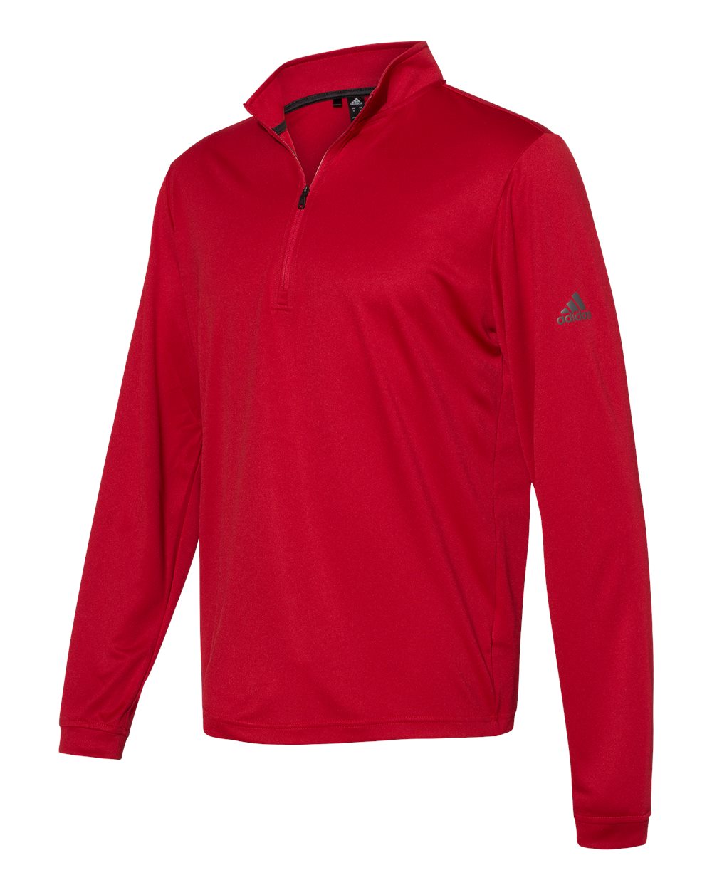 Adidas A401 Lightweight Quarter-Zip Pullover - Power Red