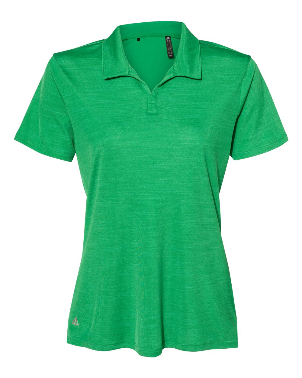 Adidas A403 Women's M??lange Sport Shirt - Team Green Melange