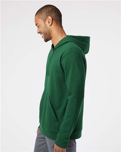 Adidas A432 Fleece Hooded Sweatshirt - Collegiate Green