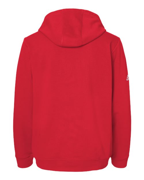 Adidas A432 Fleece Hooded Sweatshirt - Red