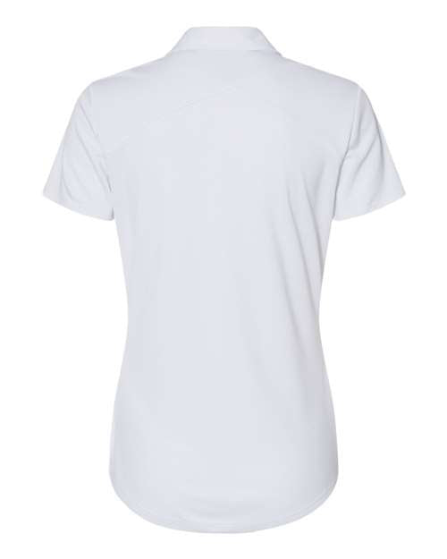 Adidas A481 Women's Floating 3-Stripes Polo - White Black
