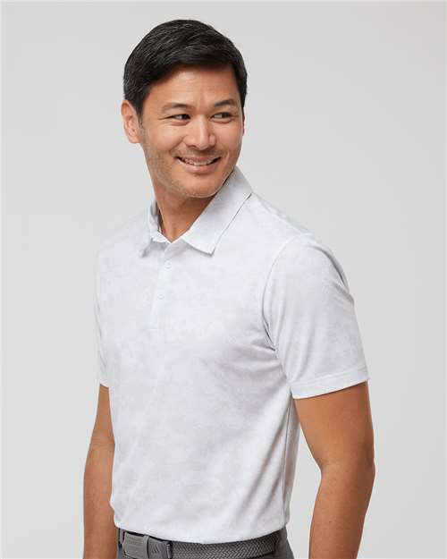 Adidas A550 Camo Polo - White
