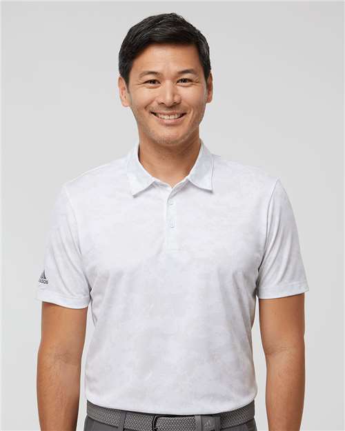 Adidas A550 Camo Polo - White