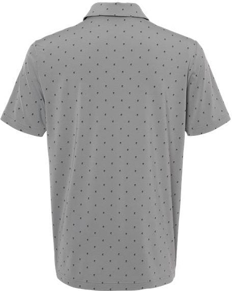 Adidas A574 Pine Tree Polo - Gray Three Black