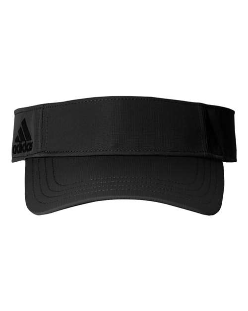 Adidas A653 Poly Textured Visor - Black