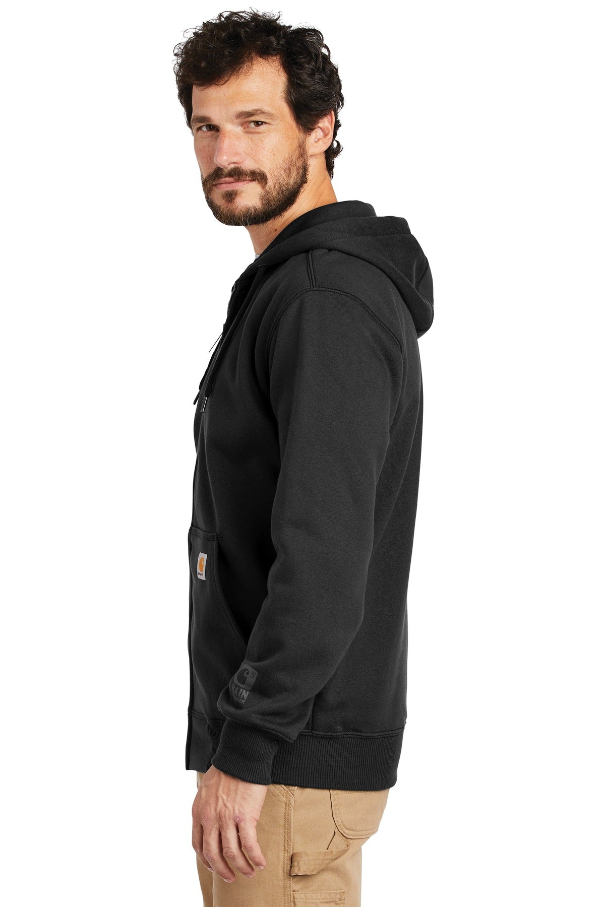 Carhartt Rain Defender Paxton Heavyweight Hooded Zip-Front Sweatshirt