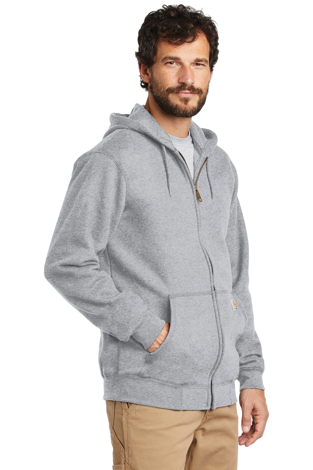 Carhartt Midweight Hooded Zip-Front Sweatshirt