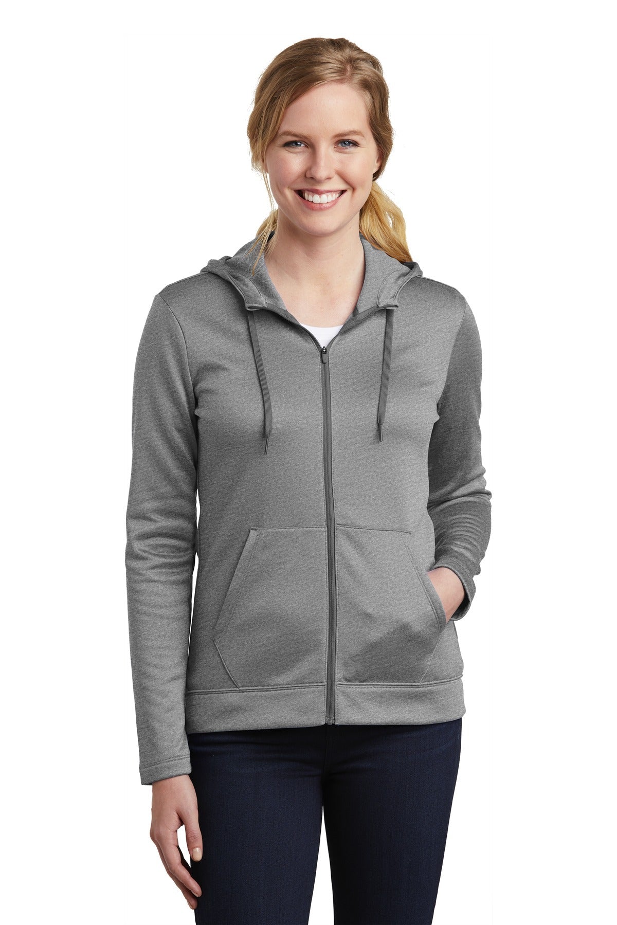 Nike Ladies Therma FIT Full Zip Fleece Hoodie Embroidery Supply Shop