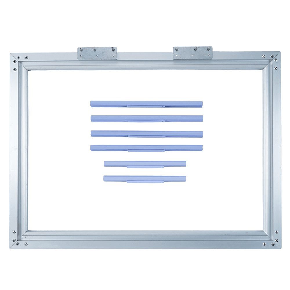 Aluminum square embroidery frame for mirror embroidery machine