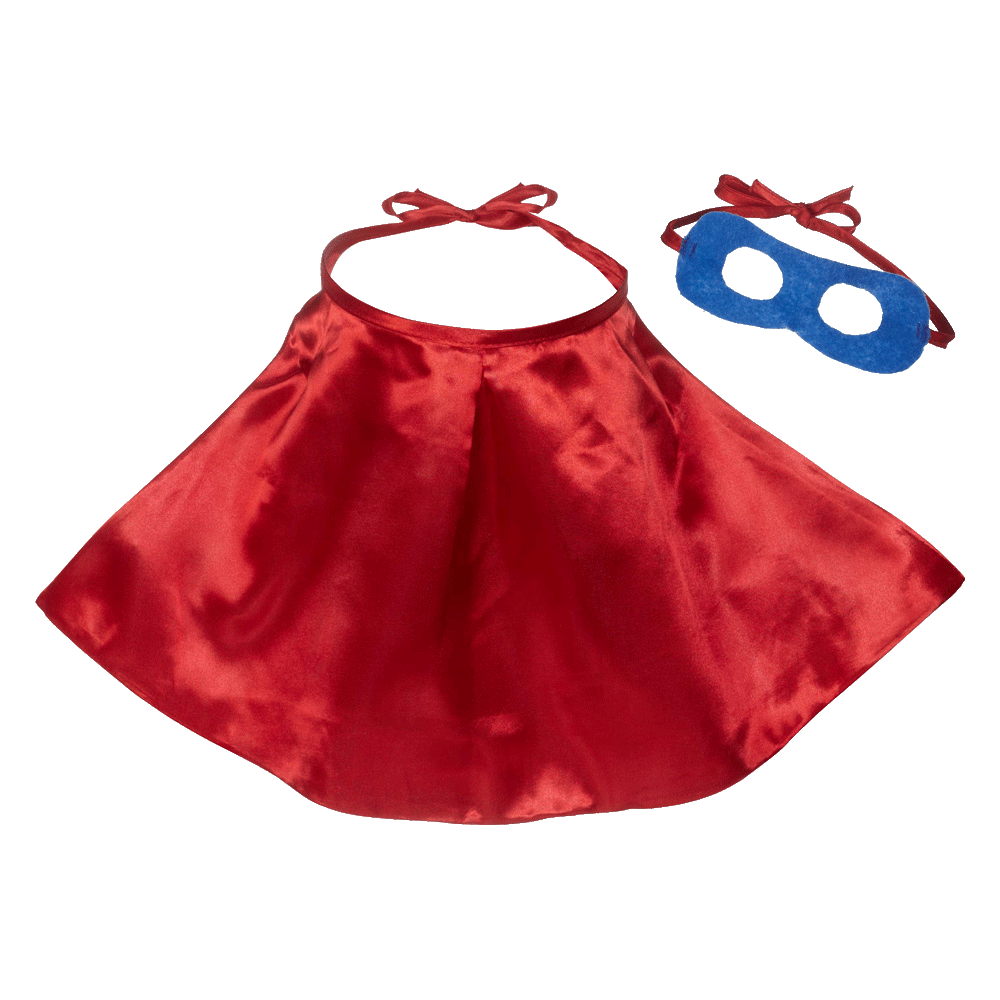 Cape and mask