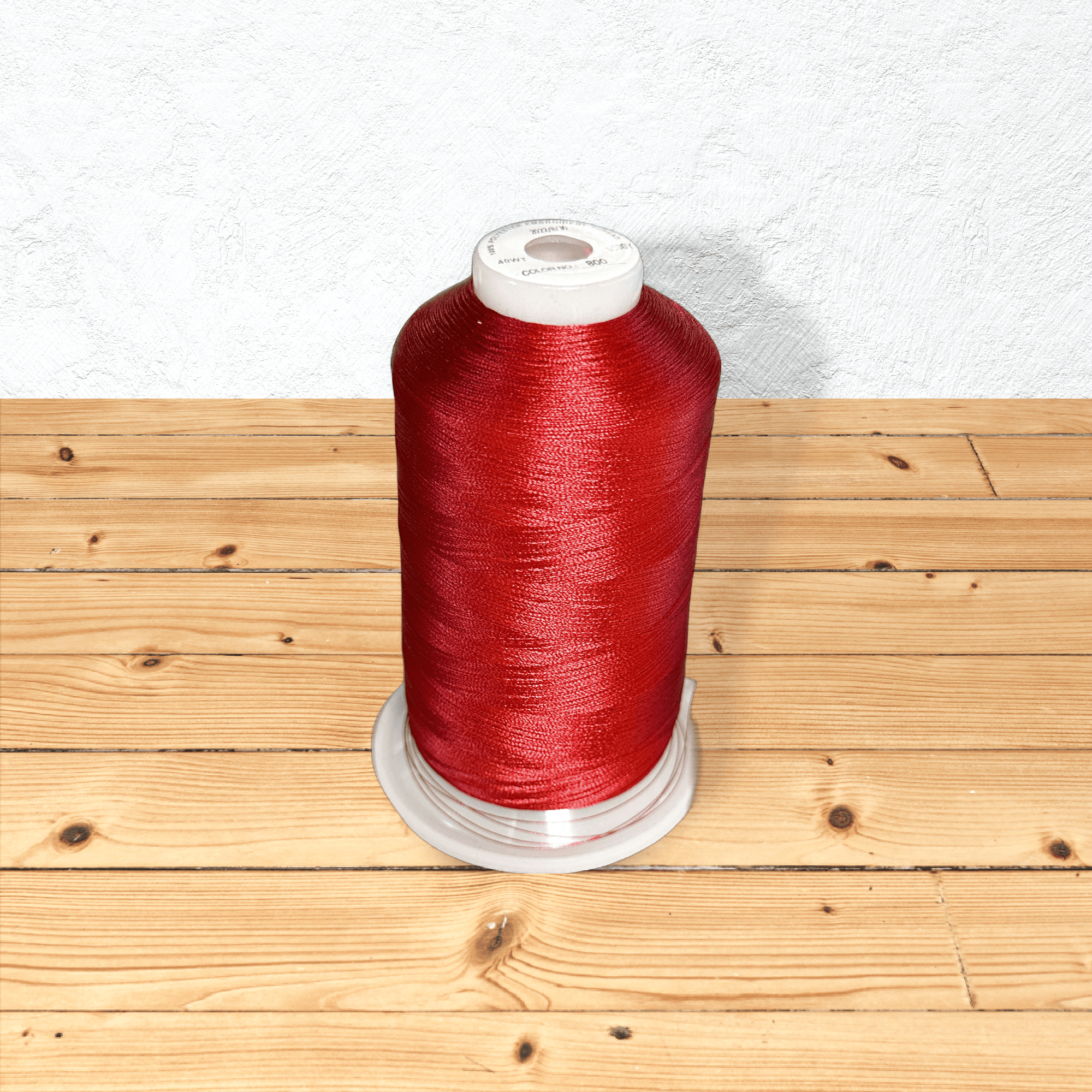 50 cones 5000m Red embroidery thread