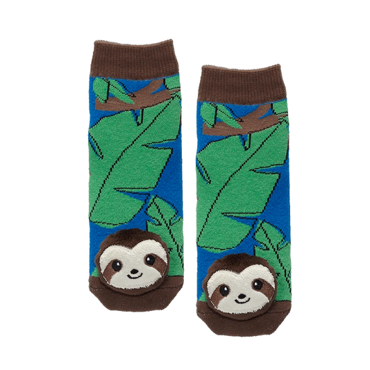 Messy Moose Socks, Sloth, 6 Pack