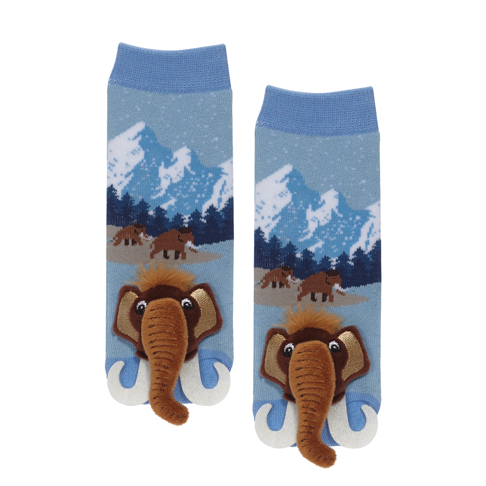 Messy Moose Socks, Mammoth, 6 Pack