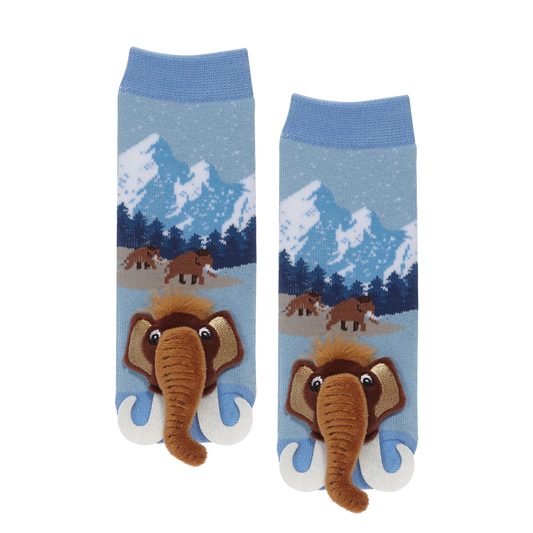 Messy Moose Socks, Mammoth, 6 Pack