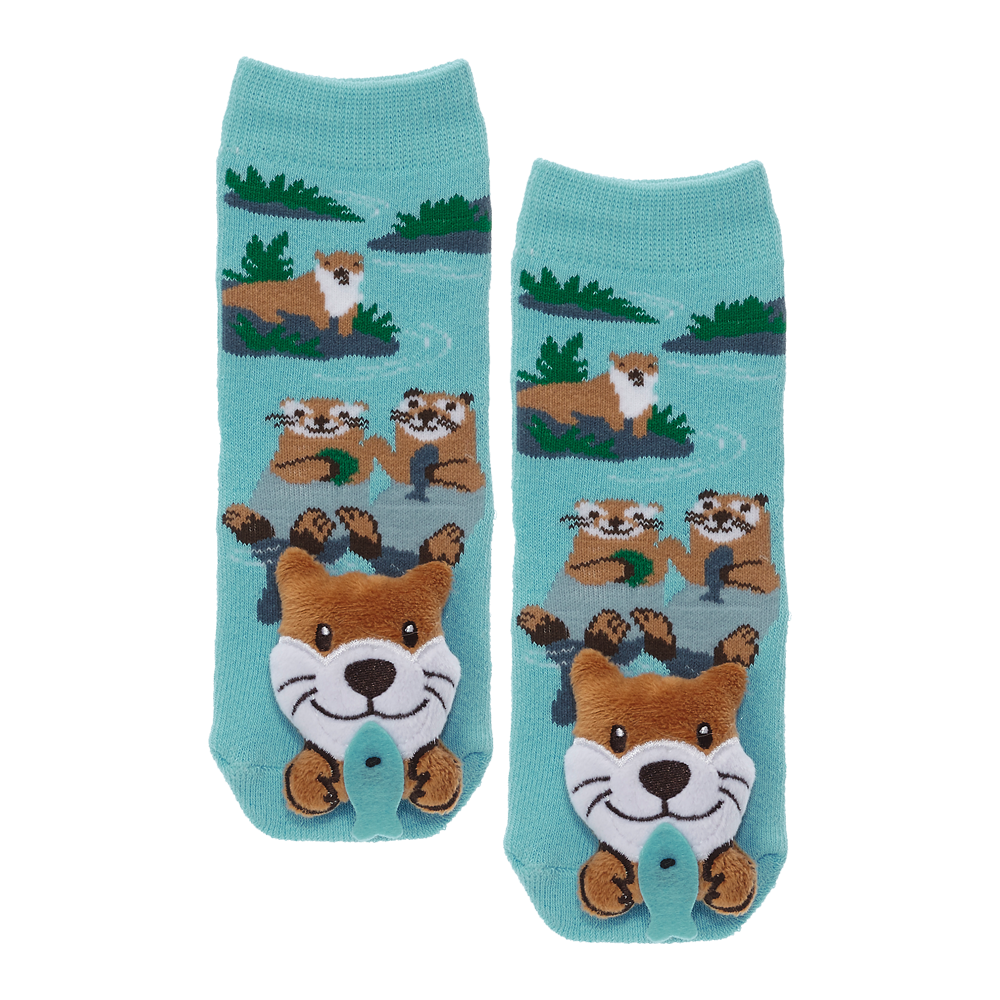 Messy Moose Socks, Otter, 6 Pack