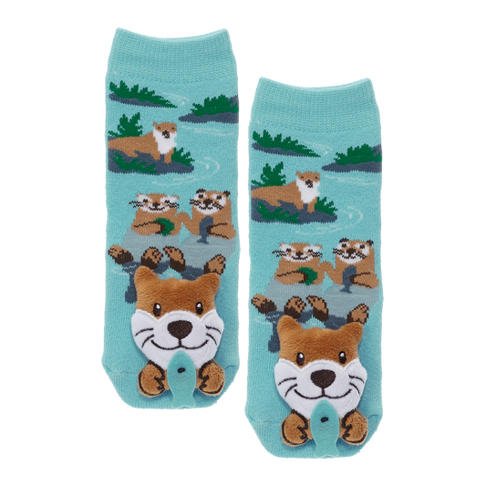 Messy Moose Socks, Otter, 6 Pack