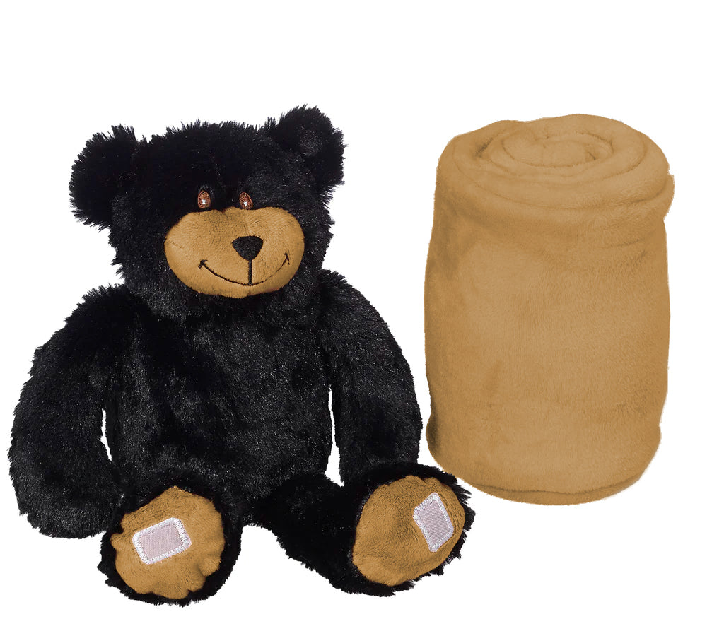Black Bear Blankey Hugger