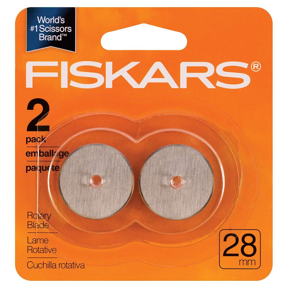 Fiskars 28mm Rotary Replacement Blades - 2 pack