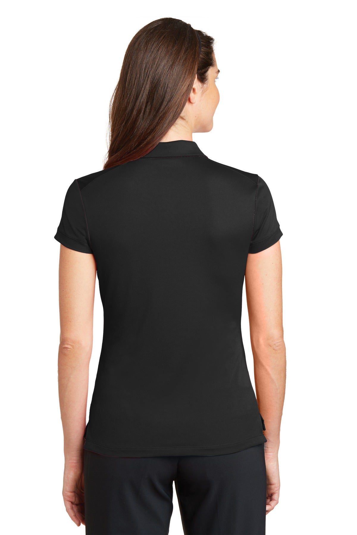 Nike Ladies Dri-FIT Solid Icon Pique Modern Fit Polo