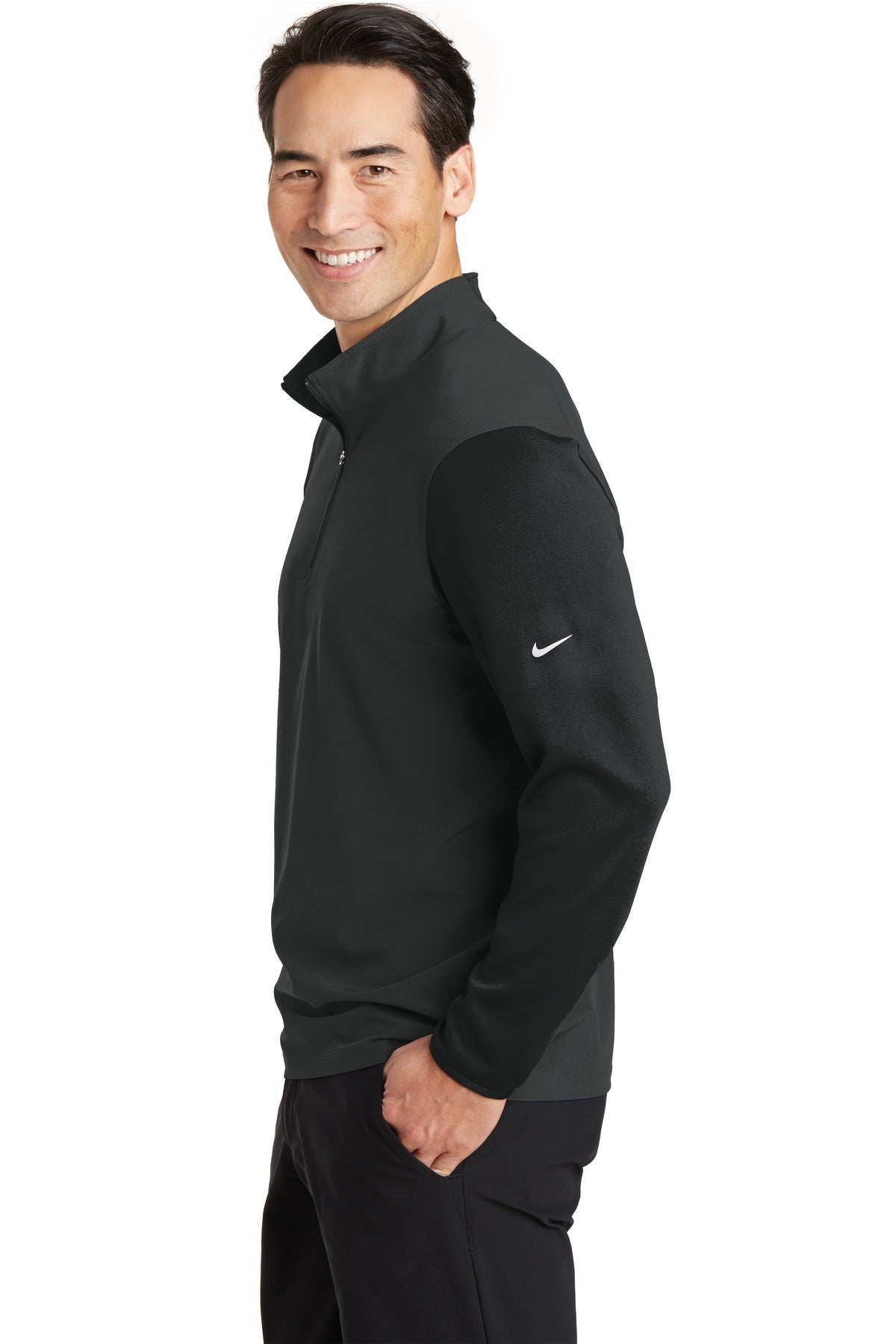 Nike Dri-FIT Fabric Mix 1/2-Zip Cover-Up