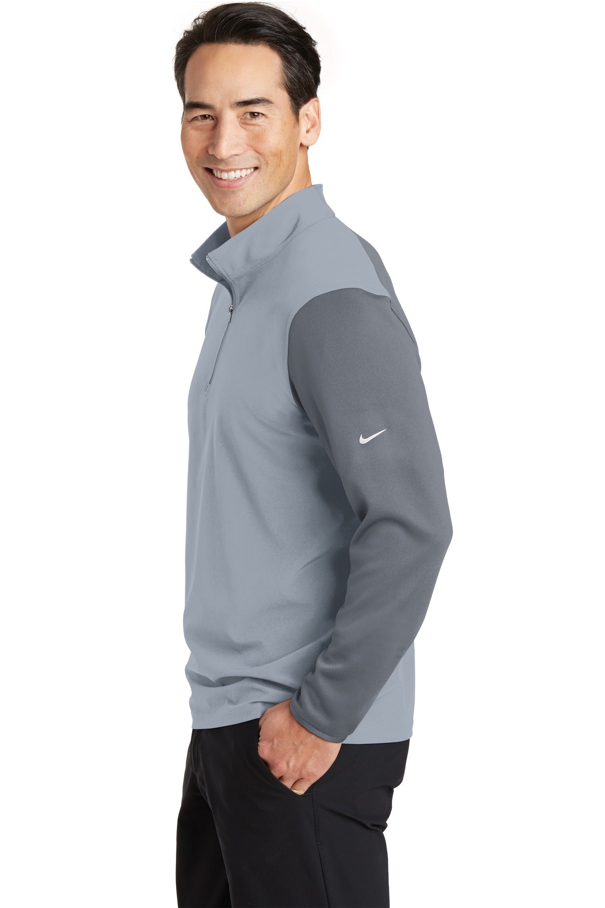 Nike Dri-FIT Fabric Mix 1/2-Zip Cover-Up