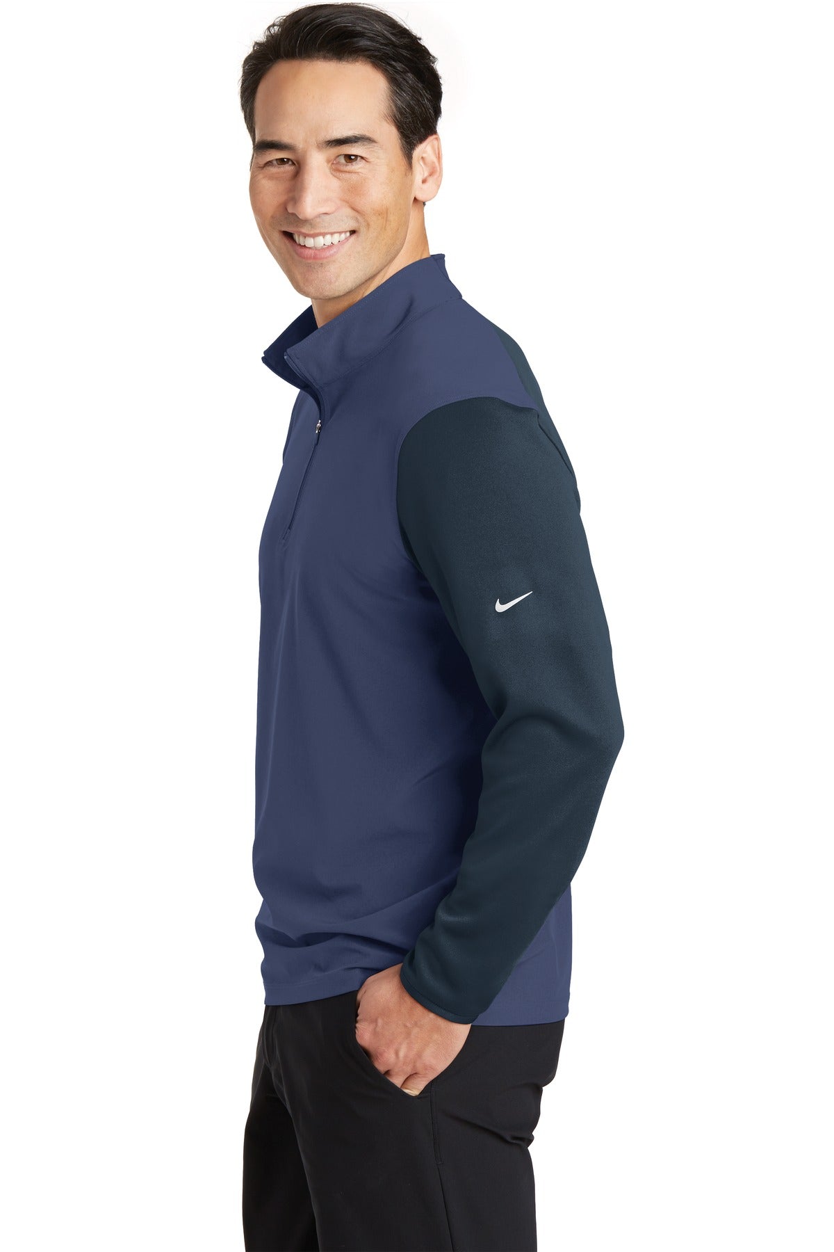 Nike Dri-FIT Fabric Mix 1/2-Zip Cover-Up