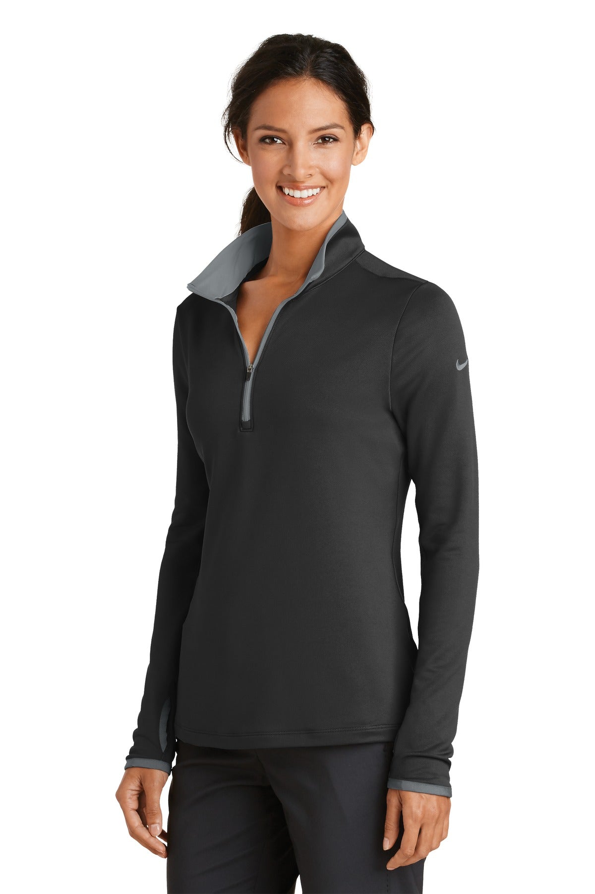 Nike Ladies Dri-FIT Stretch 1/2-Zip Cover-Up