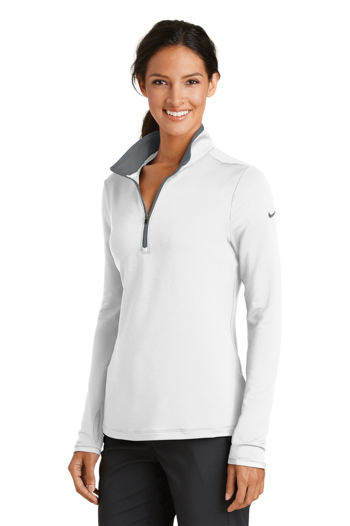 Nike Ladies Dri-FIT Stretch 1/2-Zip Cover-Up