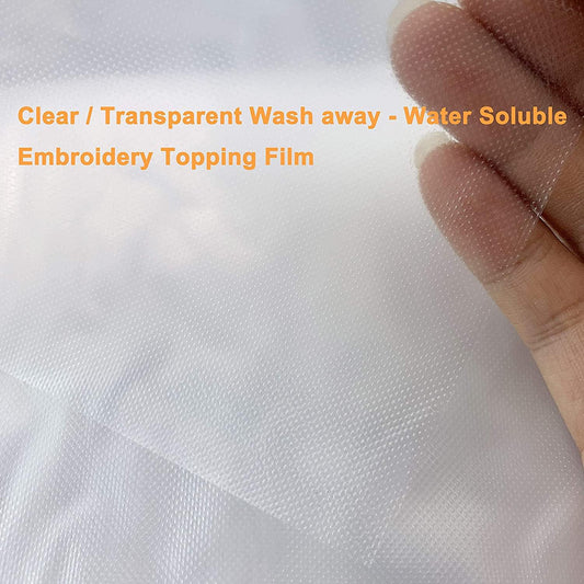 ESS Topping Water Soluble Embroidery Film - 12" x 25 Yd roll