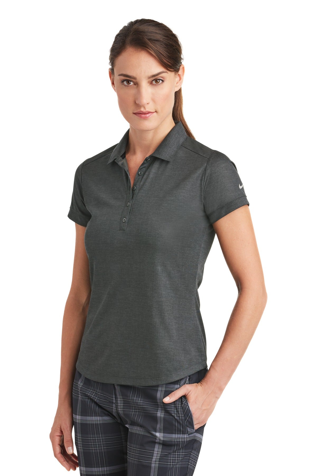 Nike Ladies Dri-FIT Crosshatch Polo