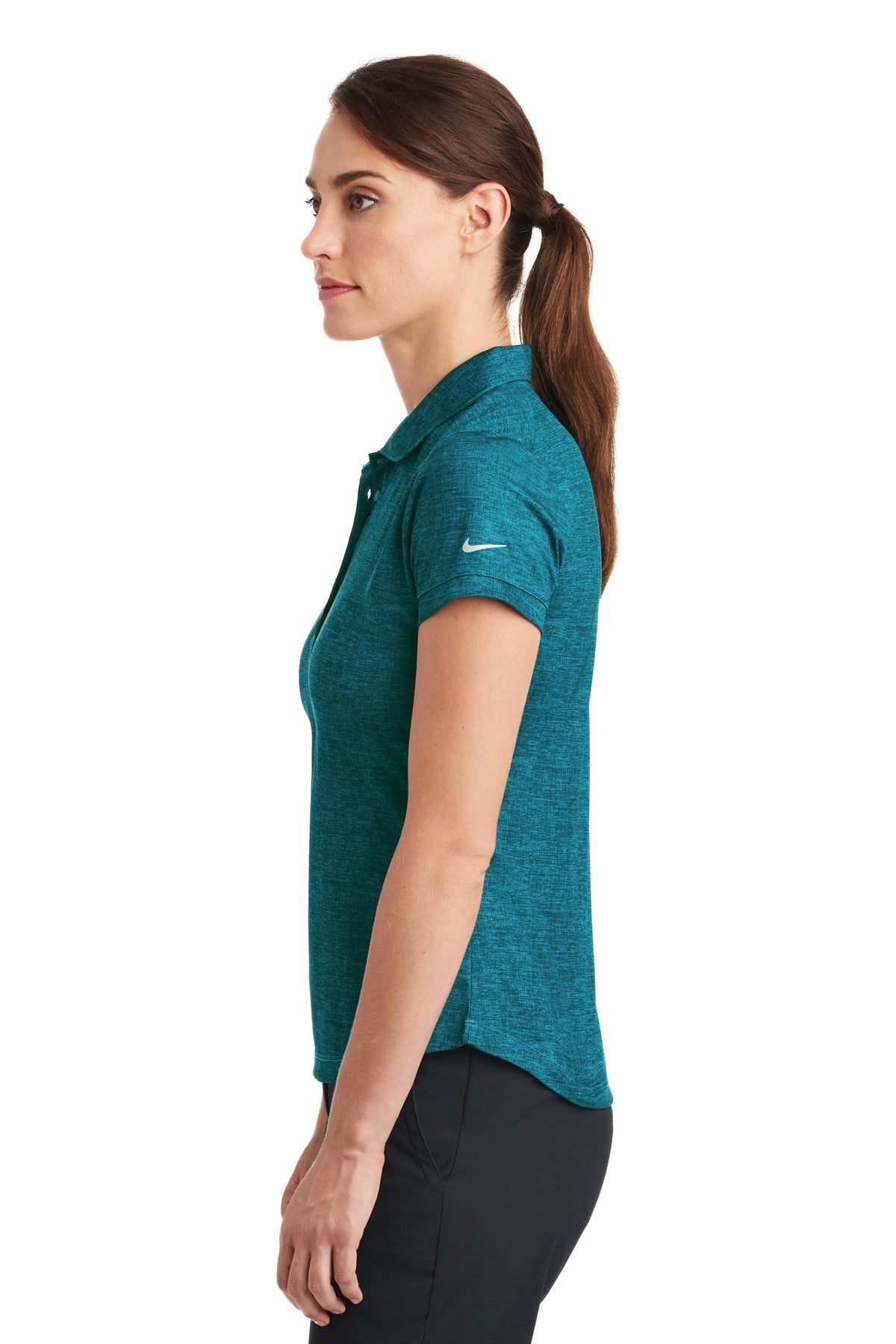 Nike Ladies Dri-FIT Crosshatch Polo