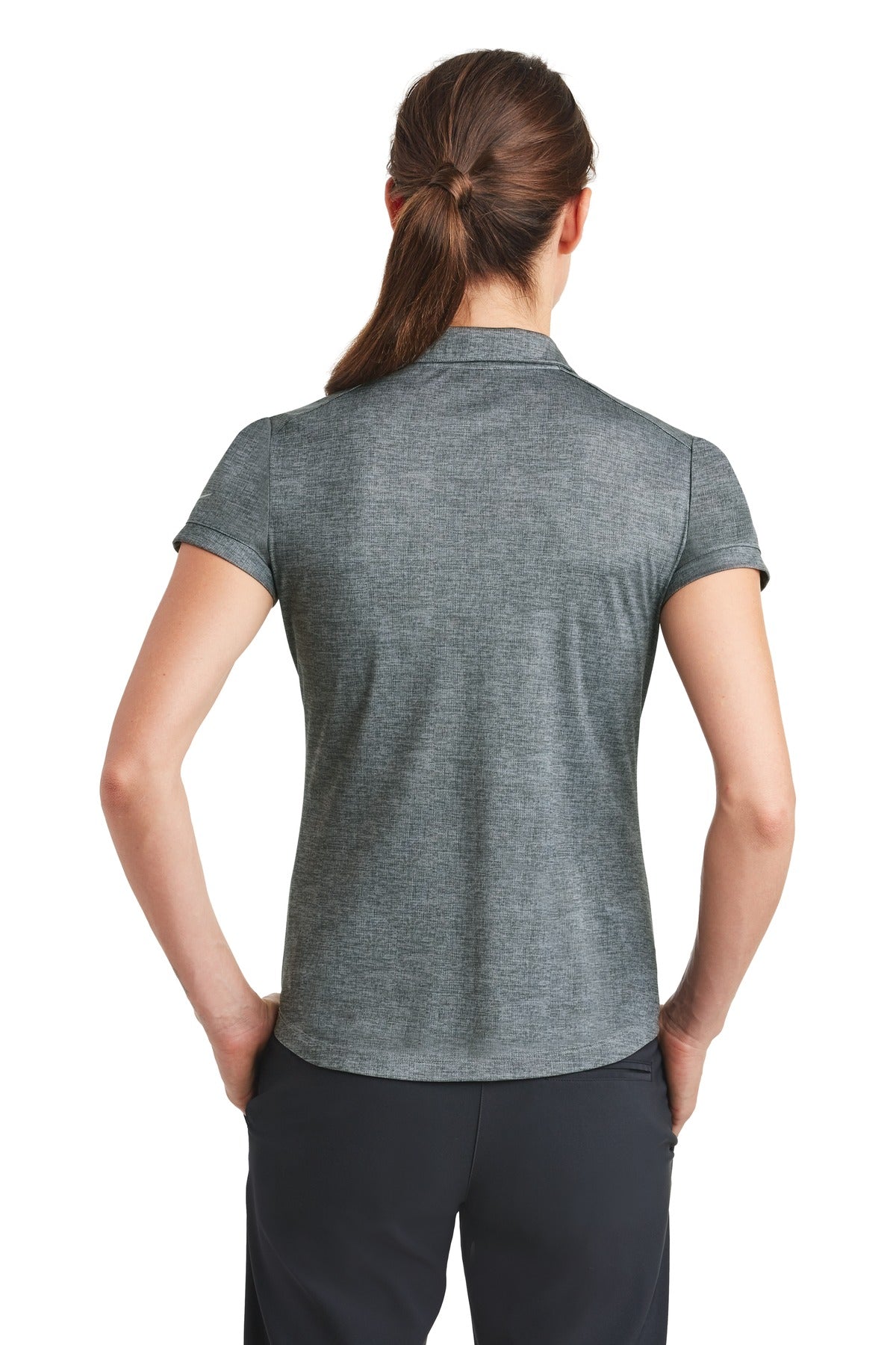 Nike Ladies Dri-FIT Crosshatch Polo